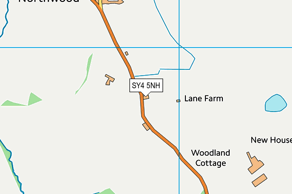 SY4 5NH map - OS VectorMap District (Ordnance Survey) SY4 5NH map - OS VectorMap District (Ordnance Survey)