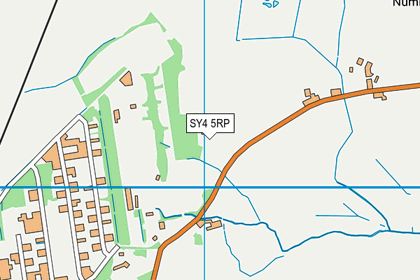 SY4 5RP map - OS VectorMap District (Ordnance Survey) SY4 5RP map - OS VectorMap District (Ordnance Survey)