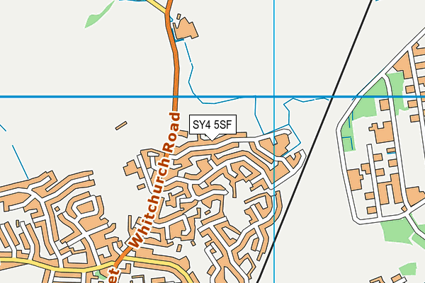 SY4 5SF map - OS VectorMap District (Ordnance Survey) SY4 5SF map - OS VectorMap District (Ordnance Survey)