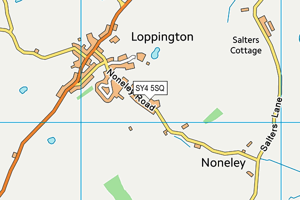 SY4 5SQ map - OS VectorMap District (Ordnance Survey) SY4 5SQ map - OS VectorMap District (Ordnance Survey)