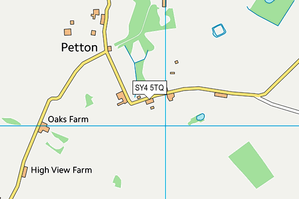 SY4 5TQ map - OS VectorMap District (Ordnance Survey) SY4 5TQ map - OS VectorMap District (Ordnance Survey)