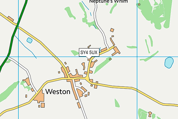 SY4 5UX map - OS VectorMap District (Ordnance Survey) SY4 5UX map - OS VectorMap District (Ordnance Survey)