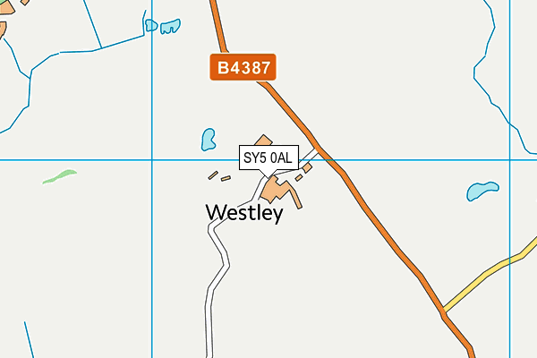 SY5 0AL map - OS VectorMap District (Ordnance Survey) SY5 0AL map - OS VectorMap District (Ordnance Survey)