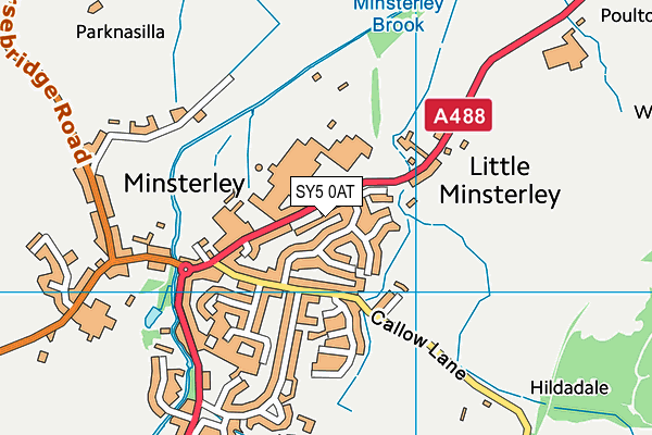 SY5 0AT map - OS VectorMap District (Ordnance Survey) SY5 0AT map - OS VectorMap District (Ordnance Survey)