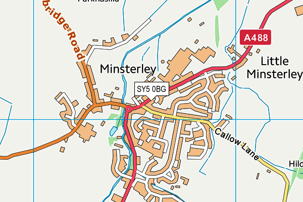 SY5 0BG map - OS VectorMap District (Ordnance Survey) SY5 0BG map - OS VectorMap District (Ordnance Survey)
