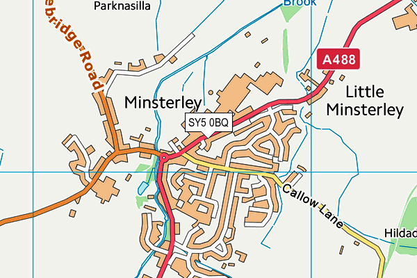 SY5 0BQ map - OS VectorMap District (Ordnance Survey) SY5 0BQ map - OS VectorMap District (Ordnance Survey)