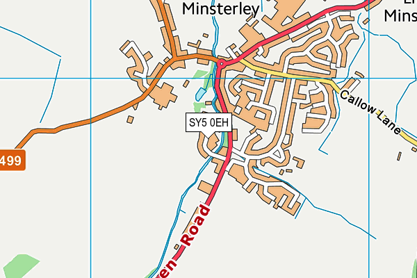 SY5 0EH map - OS VectorMap District (Ordnance Survey) SY5 0EH map - OS VectorMap District (Ordnance Survey)