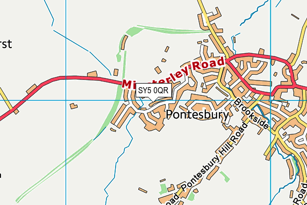 SY5 0QR map - OS VectorMap District (Ordnance Survey) SY5 0QR map - OS VectorMap District (Ordnance Survey)