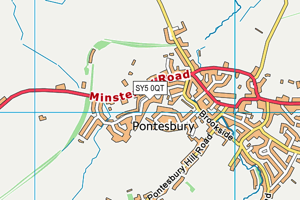 SY5 0QT map - OS VectorMap District (Ordnance Survey) SY5 0QT map - OS VectorMap District (Ordnance Survey)