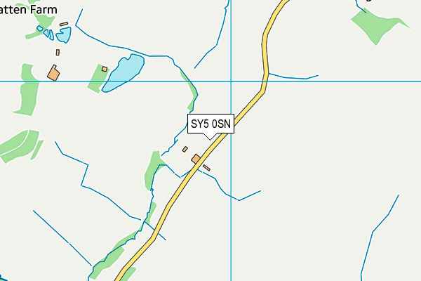 SY5 0SN map - OS VectorMap District (Ordnance Survey) SY5 0SN map - OS VectorMap District (Ordnance Survey)