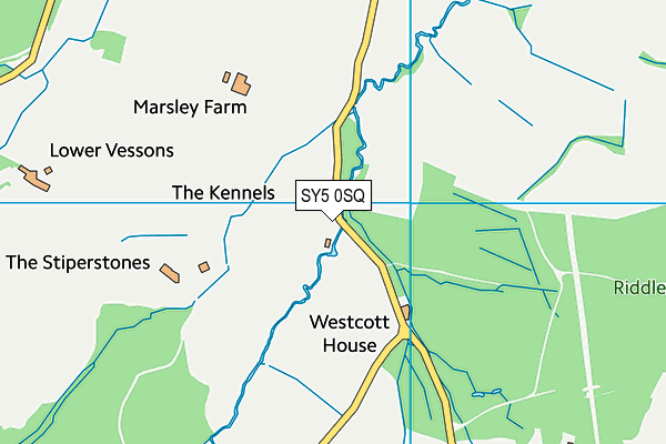 SY5 0SQ map - OS VectorMap District (Ordnance Survey) SY5 0SQ map - OS VectorMap District (Ordnance Survey)