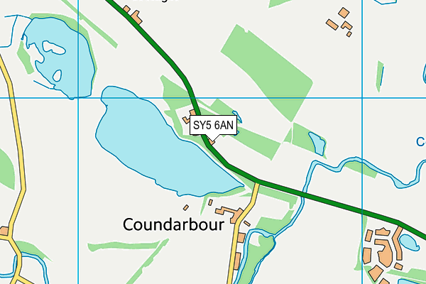 SY5 6AN map - OS VectorMap District (Ordnance Survey) SY5 6AN map - OS VectorMap District (Ordnance Survey)