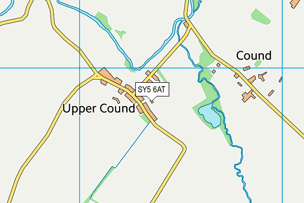 SY5 6AT map - OS VectorMap District (Ordnance Survey) SY5 6AT map - OS VectorMap District (Ordnance Survey)
