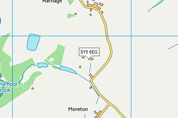 SY5 6EG map - OS VectorMap District (Ordnance Survey) SY5 6EG map - OS VectorMap District (Ordnance Survey)