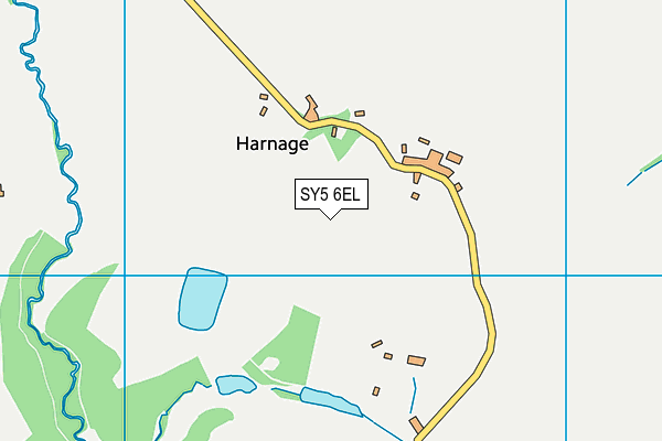 SY5 6EL map - OS VectorMap District (Ordnance Survey) SY5 6EL map - OS VectorMap District (Ordnance Survey)