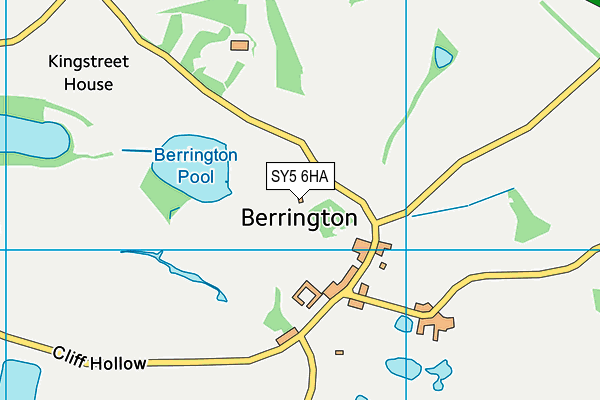 SY5 6HA map - OS VectorMap District (Ordnance Survey) SY5 6HA map - OS VectorMap District (Ordnance Survey)