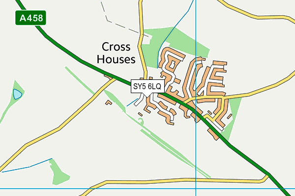 SY5 6LQ map - OS VectorMap District (Ordnance Survey) SY5 6LQ map - OS VectorMap District (Ordnance Survey)