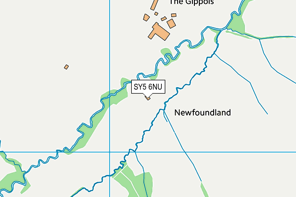 SY5 6NU map - OS VectorMap District (Ordnance Survey) SY5 6NU map - OS VectorMap District (Ordnance Survey)