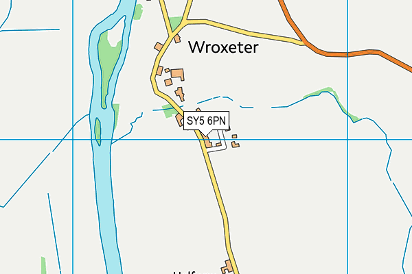 SY5 6PN map - OS VectorMap District (Ordnance Survey) SY5 6PN map - OS VectorMap District (Ordnance Survey)