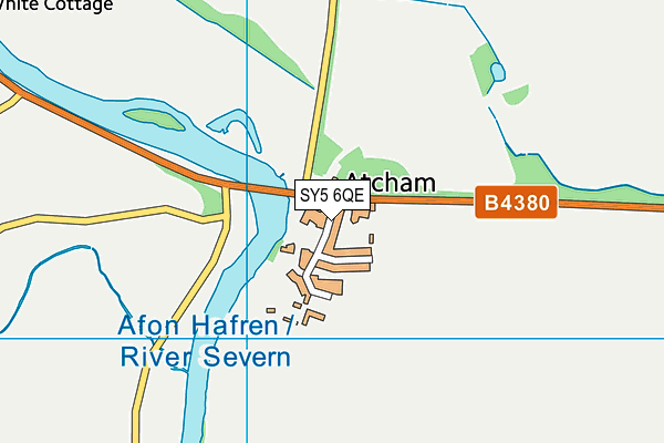 SY5 6QE map - OS VectorMap District (Ordnance Survey) SY5 6QE map - OS VectorMap District (Ordnance Survey)