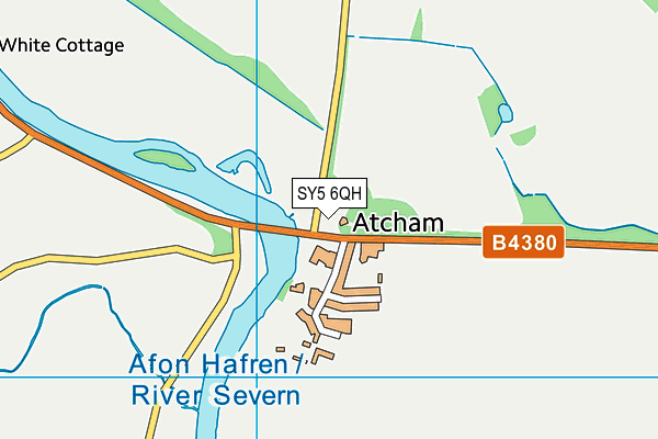 SY5 6QH map - OS VectorMap District (Ordnance Survey) SY5 6QH map - OS VectorMap District (Ordnance Survey)