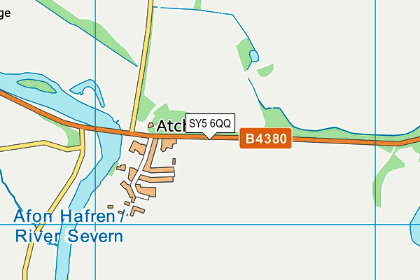SY5 6QQ map - OS VectorMap District (Ordnance Survey) SY5 6QQ map - OS VectorMap District (Ordnance Survey)
