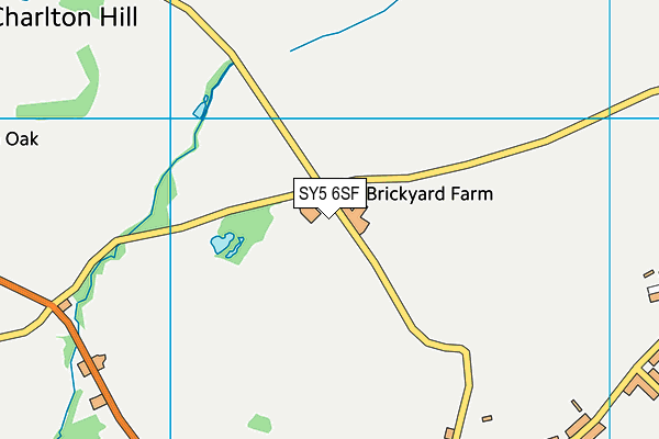 SY5 6SF map - OS VectorMap District (Ordnance Survey) SY5 6SF map - OS VectorMap District (Ordnance Survey)