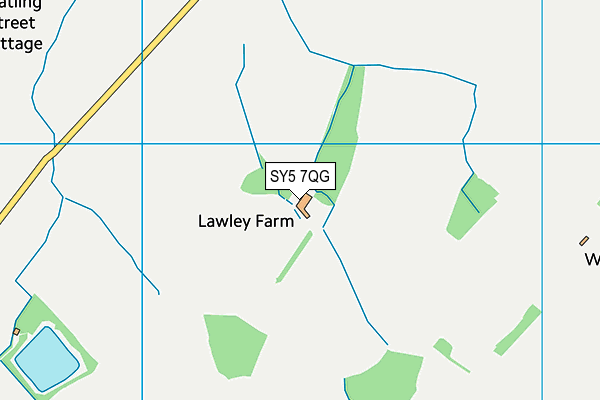 SY5 7QG map - OS VectorMap District (Ordnance Survey) SY5 7QG map - OS VectorMap District (Ordnance Survey)