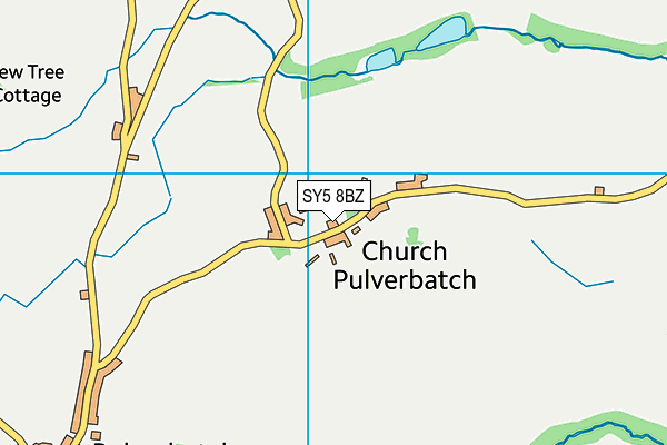 SY5 8BZ map - OS VectorMap District (Ordnance Survey) SY5 8BZ map - OS VectorMap District (Ordnance Survey)