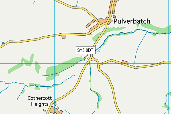 SY5 8DT map - OS VectorMap District (Ordnance Survey) SY5 8DT map - OS VectorMap District (Ordnance Survey)