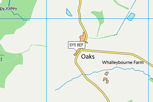 SY5 8EF map - OS VectorMap District (Ordnance Survey) SY5 8EF map - OS VectorMap District (Ordnance Survey)