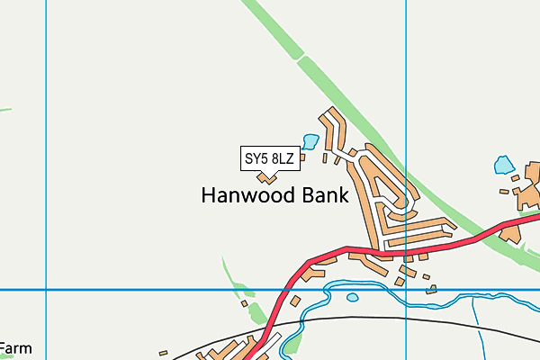 SY5 8LZ map - OS VectorMap District (Ordnance Survey) SY5 8LZ map - OS VectorMap District (Ordnance Survey)