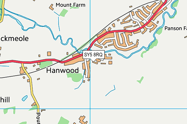 SY5 8RQ map - OS VectorMap District (Ordnance Survey) SY5 8RQ map - OS VectorMap District (Ordnance Survey)