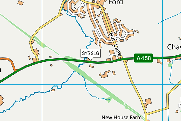 SY5 9LG map - OS VectorMap District (Ordnance Survey) SY5 9LG map - OS VectorMap District (Ordnance Survey)