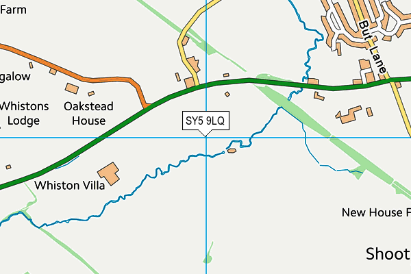 SY5 9LQ map - OS VectorMap District (Ordnance Survey) SY5 9LQ map - OS VectorMap District (Ordnance Survey)