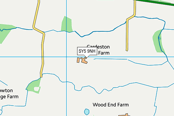 SY5 9NH map - OS VectorMap District (Ordnance Survey) SY5 9NH map - OS VectorMap District (Ordnance Survey)