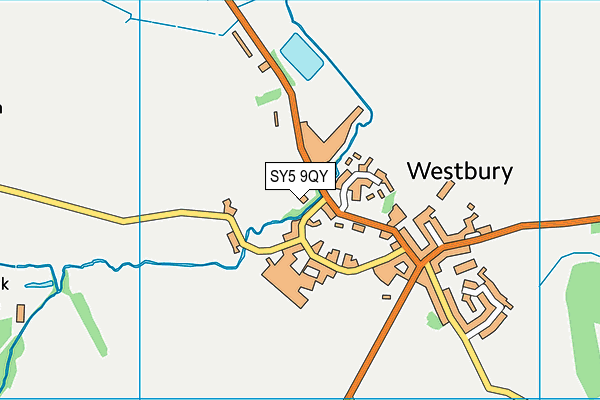 SY5 9QY map - OS VectorMap District (Ordnance Survey) SY5 9QY map - OS VectorMap District (Ordnance Survey)