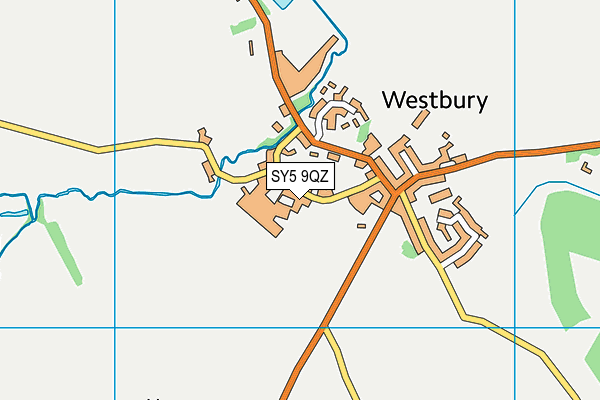 SY5 9QZ map - OS VectorMap District (Ordnance Survey) SY5 9QZ map - OS VectorMap District (Ordnance Survey)