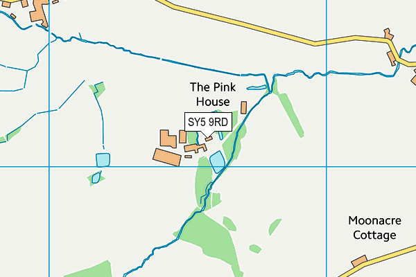SY5 9RD map - OS VectorMap District (Ordnance Survey) SY5 9RD map - OS VectorMap District (Ordnance Survey)