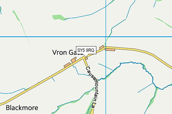 SY5 9RQ map - OS VectorMap District (Ordnance Survey) SY5 9RQ map - OS VectorMap District (Ordnance Survey)