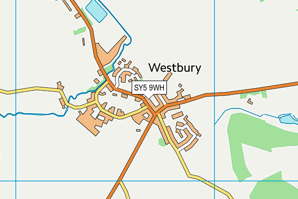 SY5 9WH map - OS VectorMap District (Ordnance Survey) SY5 9WH map - OS VectorMap District (Ordnance Survey)