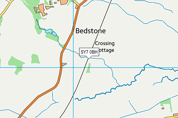 SY7 0BH map - OS VectorMap District (Ordnance Survey) SY7 0BH map - OS VectorMap District (Ordnance Survey)