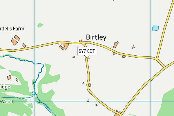 SY7 0DT map - OS VectorMap District (Ordnance Survey) SY7 0DT map - OS VectorMap District (Ordnance Survey)