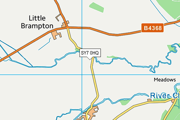 SY7 0HQ map - OS VectorMap District (Ordnance Survey) SY7 0HQ map - OS VectorMap District (Ordnance Survey)