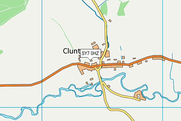 SY7 0HZ map - OS VectorMap District (Ordnance Survey) SY7 0HZ map - OS VectorMap District (Ordnance Survey)