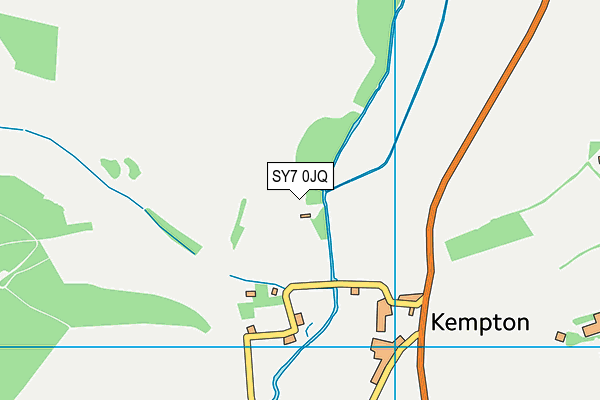 SY7 0JQ map - OS VectorMap District (Ordnance Survey) SY7 0JQ map - OS VectorMap District (Ordnance Survey)