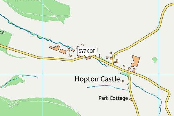 SY7 0QF map - OS VectorMap District (Ordnance Survey) SY7 0QF map - OS VectorMap District (Ordnance Survey)