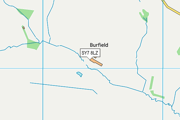 SY7 8LZ map - OS VectorMap District (Ordnance Survey) SY7 8LZ map - OS VectorMap District (Ordnance Survey)