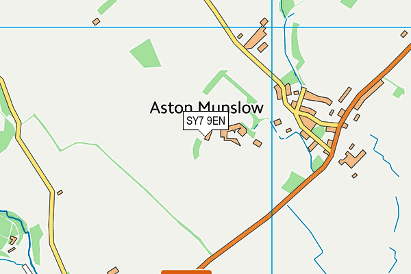 SY7 9EN map - OS VectorMap District (Ordnance Survey) SY7 9EN map - OS VectorMap District (Ordnance Survey)