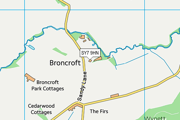 SY7 9HN map - OS VectorMap District (Ordnance Survey) SY7 9HN map - OS VectorMap District (Ordnance Survey)